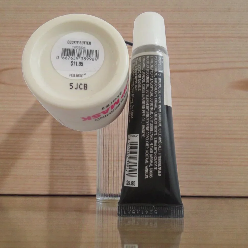 Bath & Body Works x Milk Bar - Cookie Butter Lip Gloss & Lip Mask, NWT